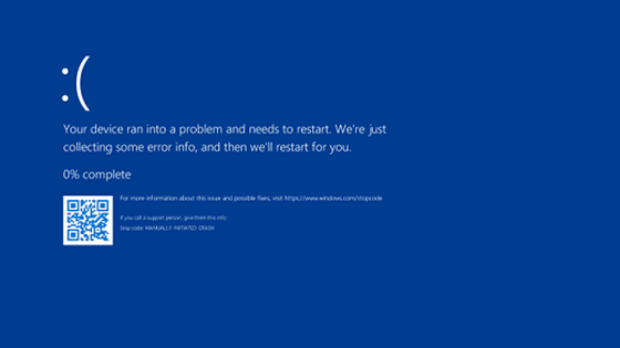 【Windows 11】Microsoft công bố màn hình lỗi mới “Màn hình đen”