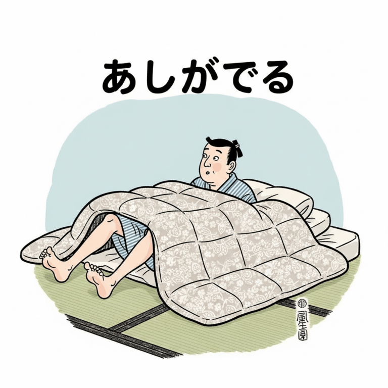 【Thành ngữ tiếng Nhật】"Ashiga deru" có nghĩa là gì?