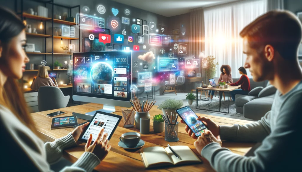 Xu Hướng Kỹ Thuật Số: Internet Thống Trị Thời Gian Sử Dụng Media