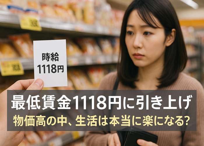 Lương tối thiểu tăng cao kỷ lục: Trung bình toàn quốc đạt 1.118 yên/giờ!