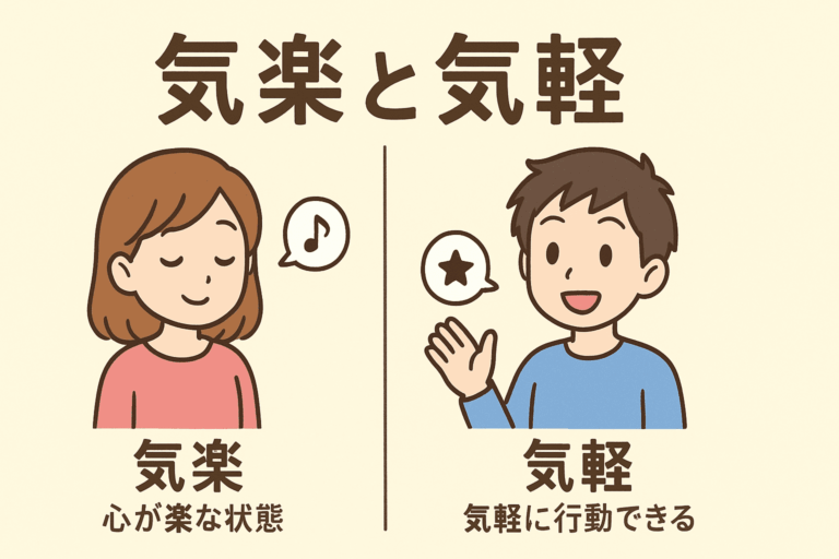 Ý nghĩa và cách dùng của “Kiraku” và “Kigaru”