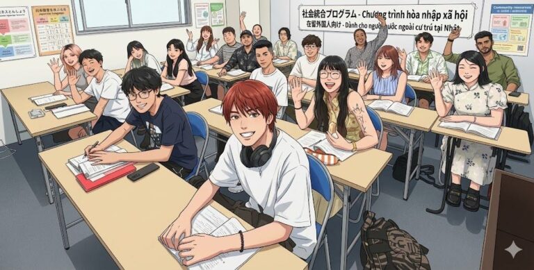 "Chương trình hòa nhập xã hội" cho người nước ngoài cư trú tại Nhật