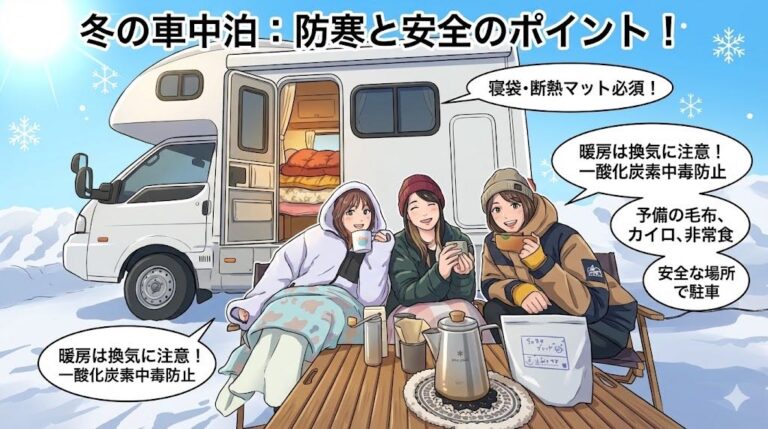 Cách giữ ấm khi ngủ trong xe mùa lạnh – Lưu ý an toàn và chuẩn bị cần thiết