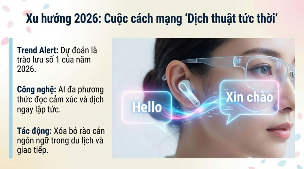 AI Dịch Thời Gian Thực: Cuộc Cách Mạng Thay Đổi Việc Học Ngoại Ngữ