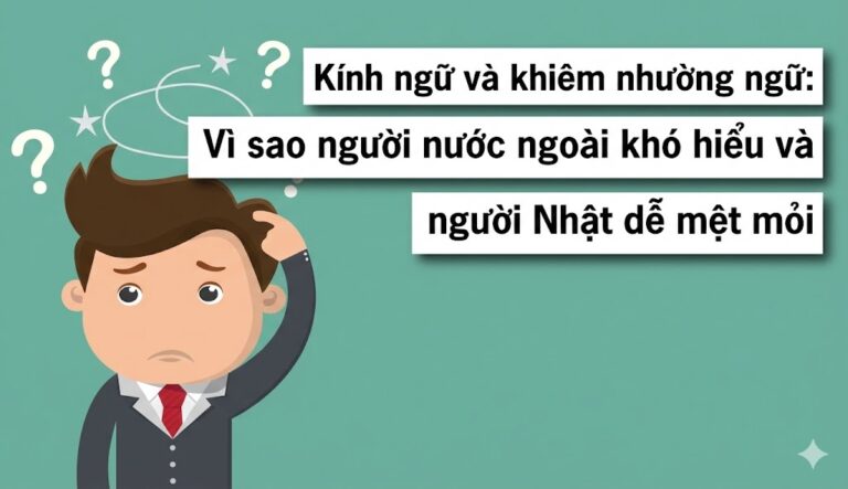 Kính ngữ và khiêm nhường ngữ: Vì sao người nước ngoài khó hiểu và người Nhật dễ mệt mỏi