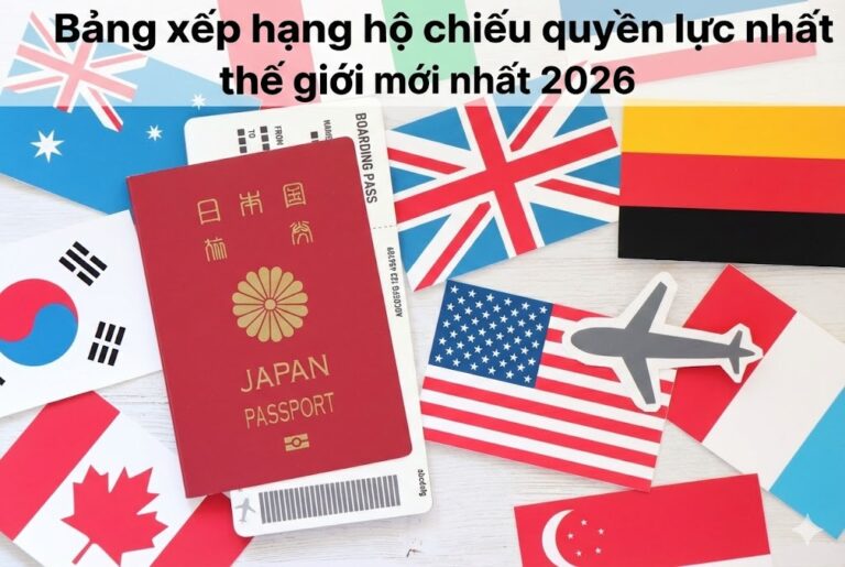 Hộ chiếu quyền lực nhất thế giới 2026 - Châu Á chiếm vị trí dẫn đầu