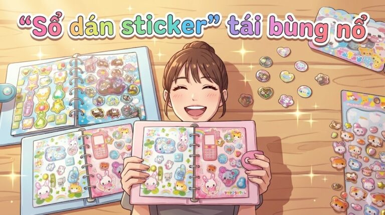 “Sổ dán sticker” tái bùng nổ: Vì sao văn hóa "Những cô gái thời Heisei” lại hot ở thời Reiwa?